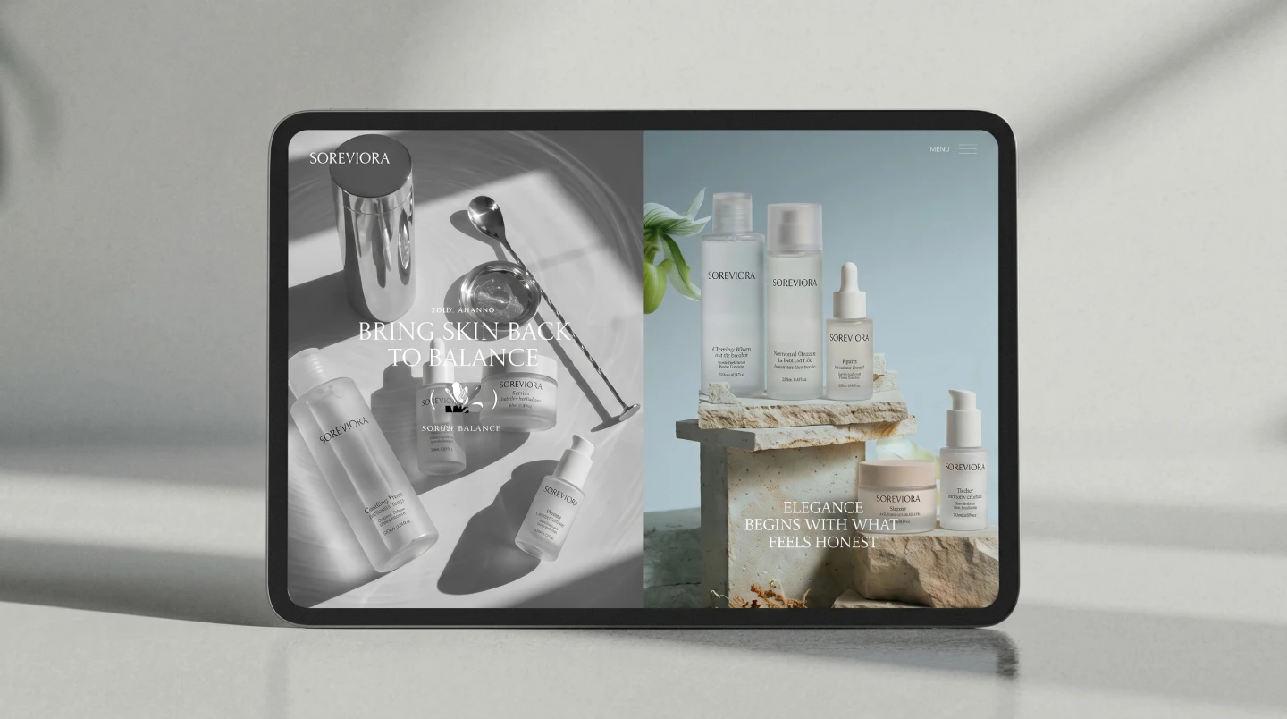Skincare Showcase Right